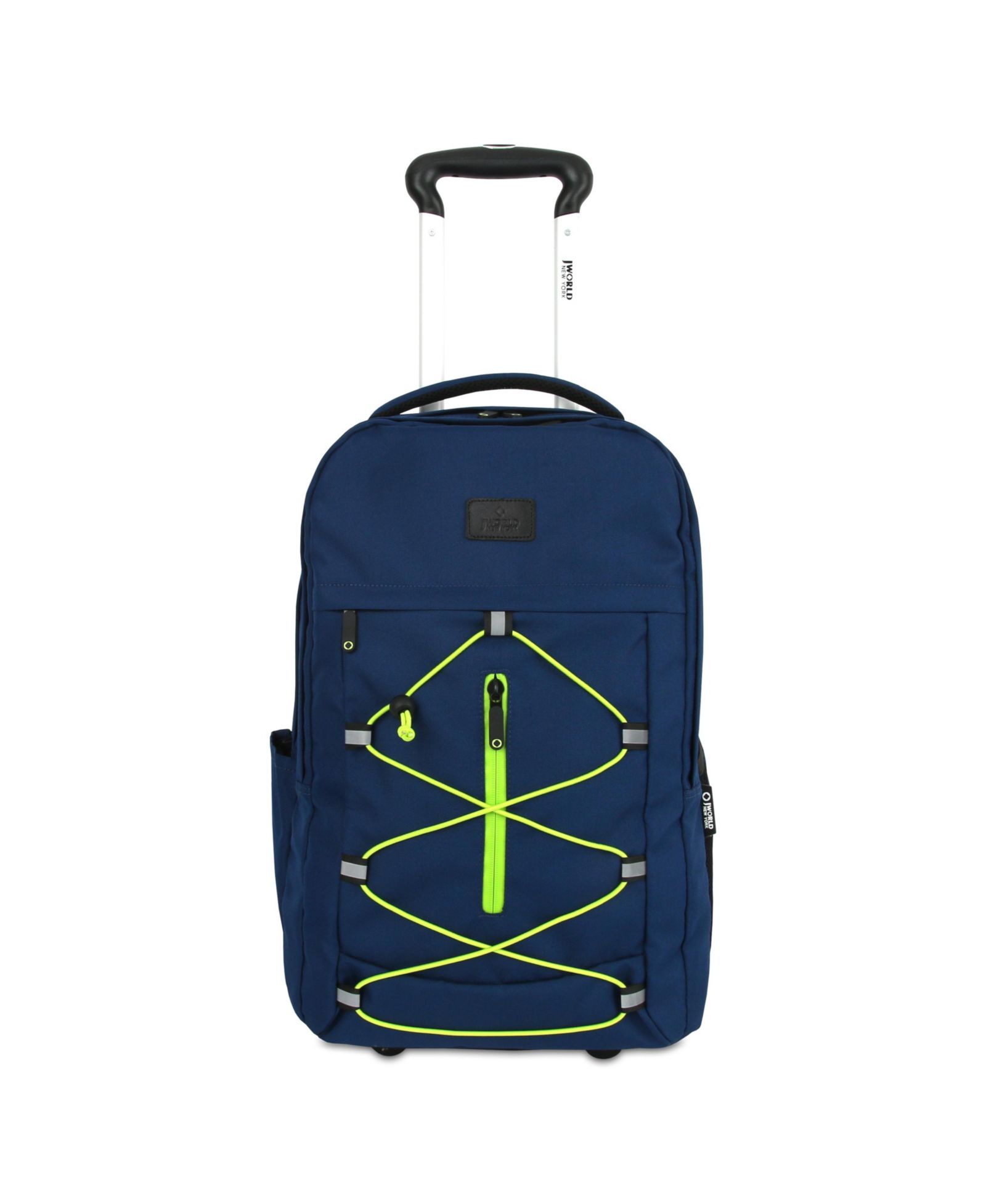 J World Lash Wheeled Backpack with Interior Laptop Sleeve for Travel (19 inch)
