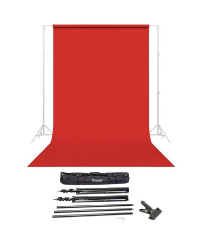 Savage Widetone Seamless Background Paper 3-Piece Set with Support System and Clamp