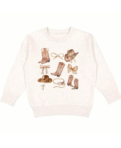 Sweet Wink Toddler Girls 2T - 4T Cowgirl Cutie Western Sweatshirt