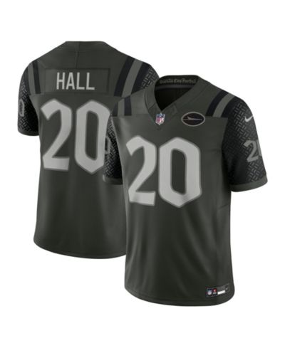 Nike Мужская джерси Nike Breece Hall Green New York Jets NFL Rivalry Limited