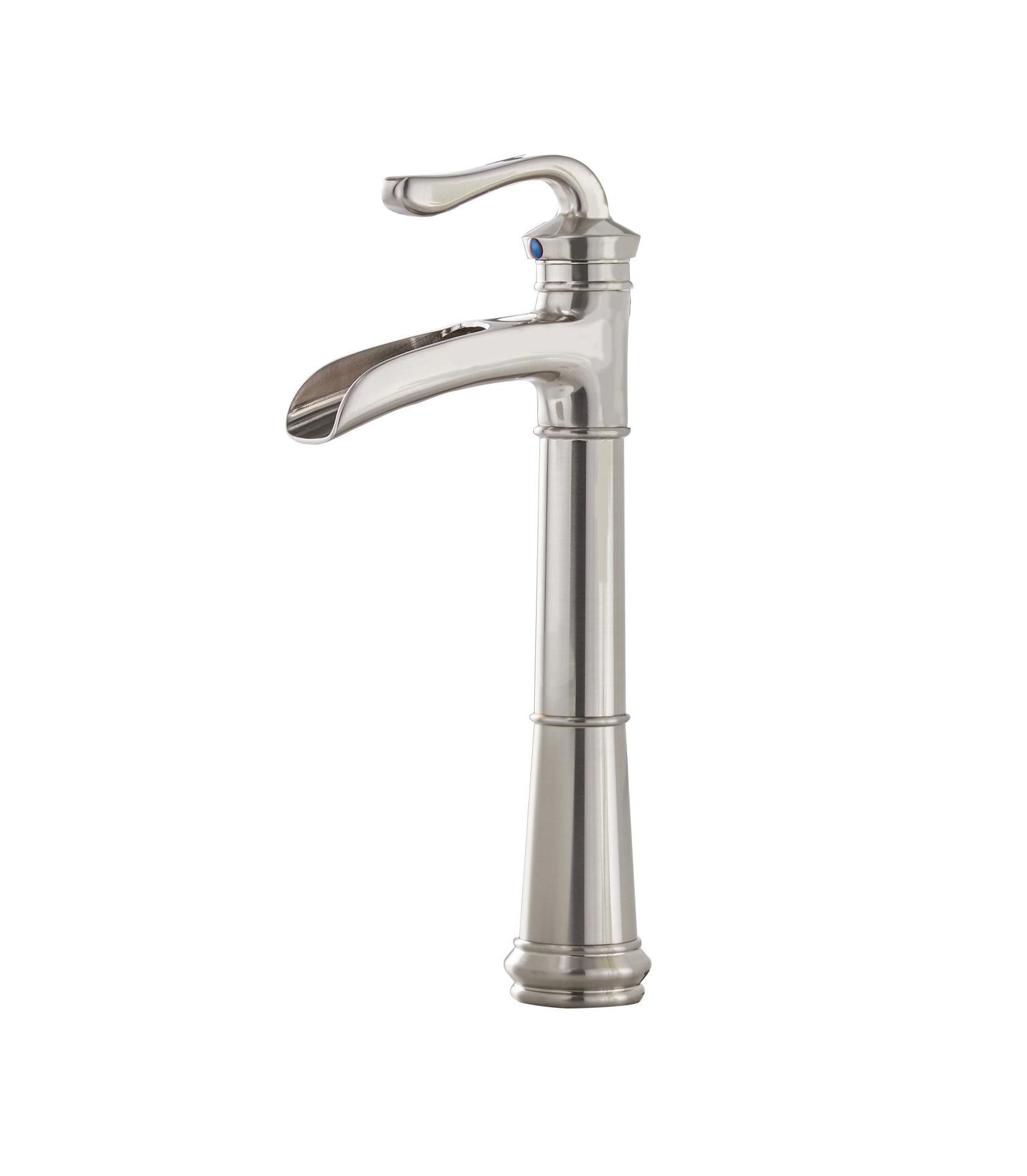 Greenspring Waterfall Single Hole Single-Handle Vessel Bathroom Faucet with Pop-up Drain Assembly
