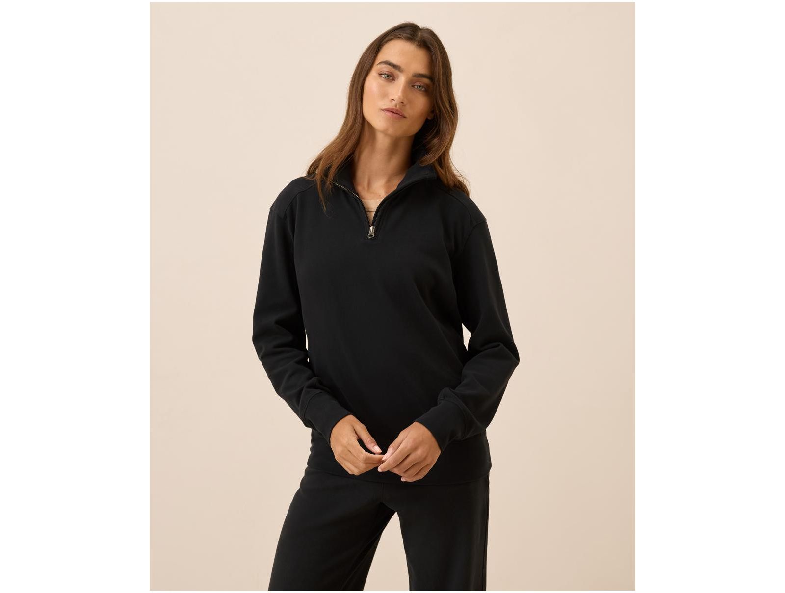 Pact Men's Organic Cotton Roam Travel Quarter Zip