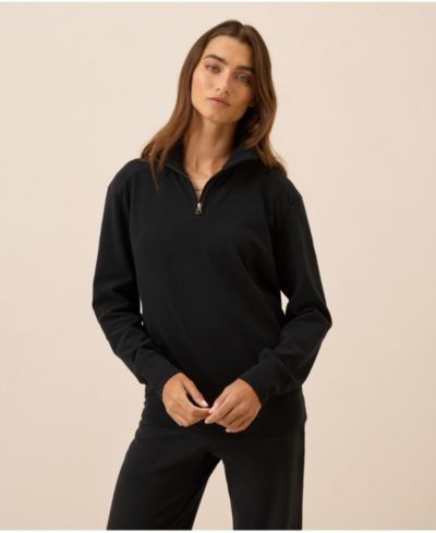 Pact Men's Organic Cotton Roam Travel Quarter Zip