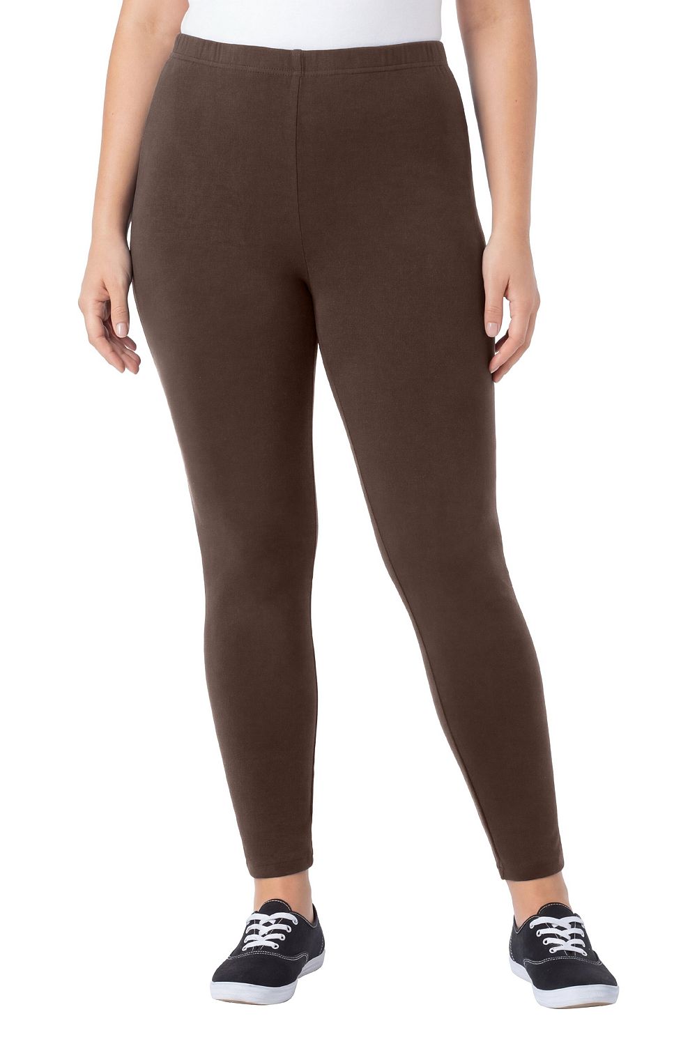 Woman Within Women's Within Tall Stretch Cotton Legging