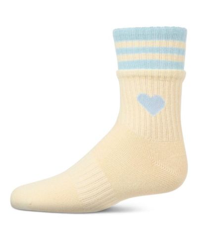 Детские носки MeMoi Sport Rib Heart Crew