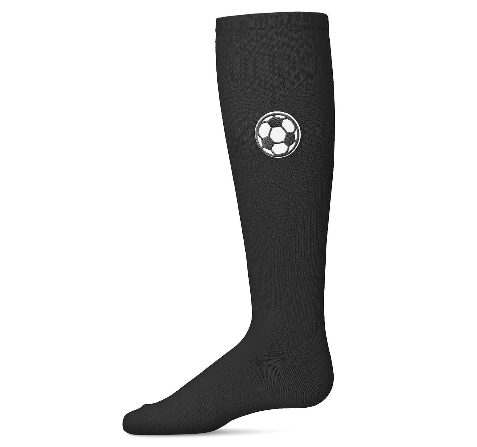 Memoi Little Girls Soccer Lover Cotton Blend Knee High Socks