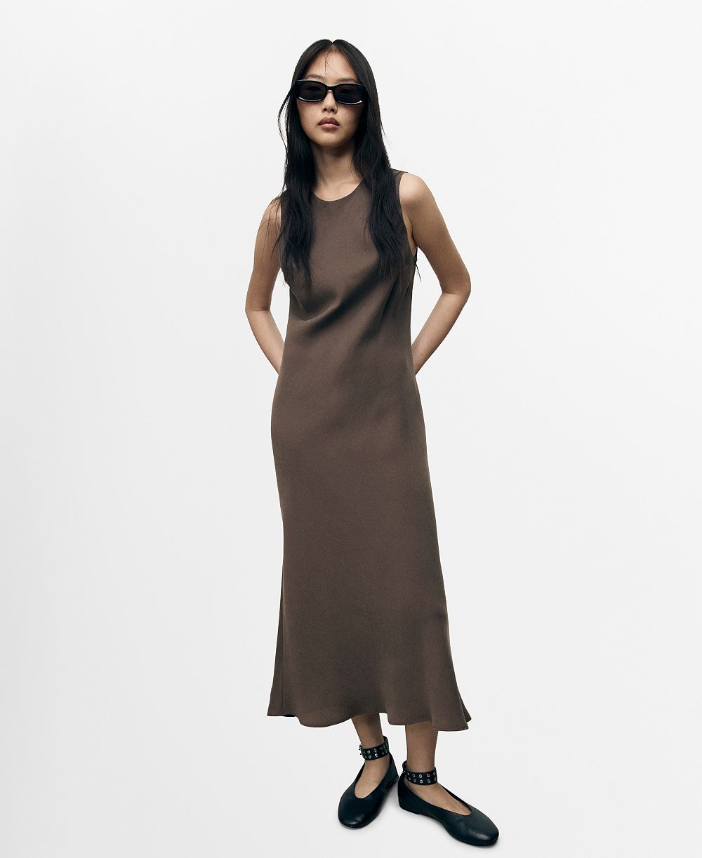 Женское платье Mango Modal Midi Dress