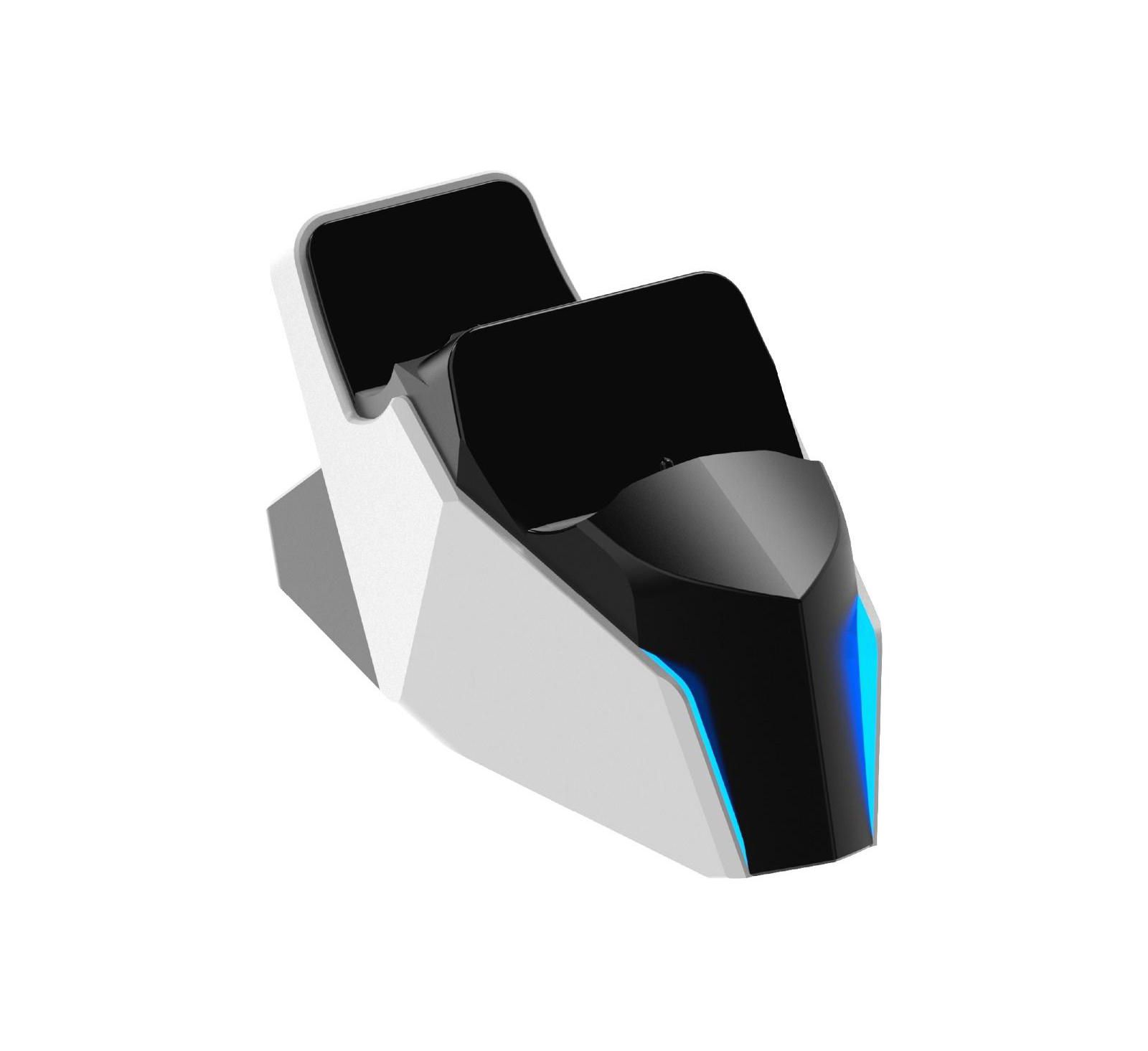 RadioShack Dual Charging Dock, Type-C Port, Smart LED Indicators, Supports 2 PS5 Controllers Charging Station
