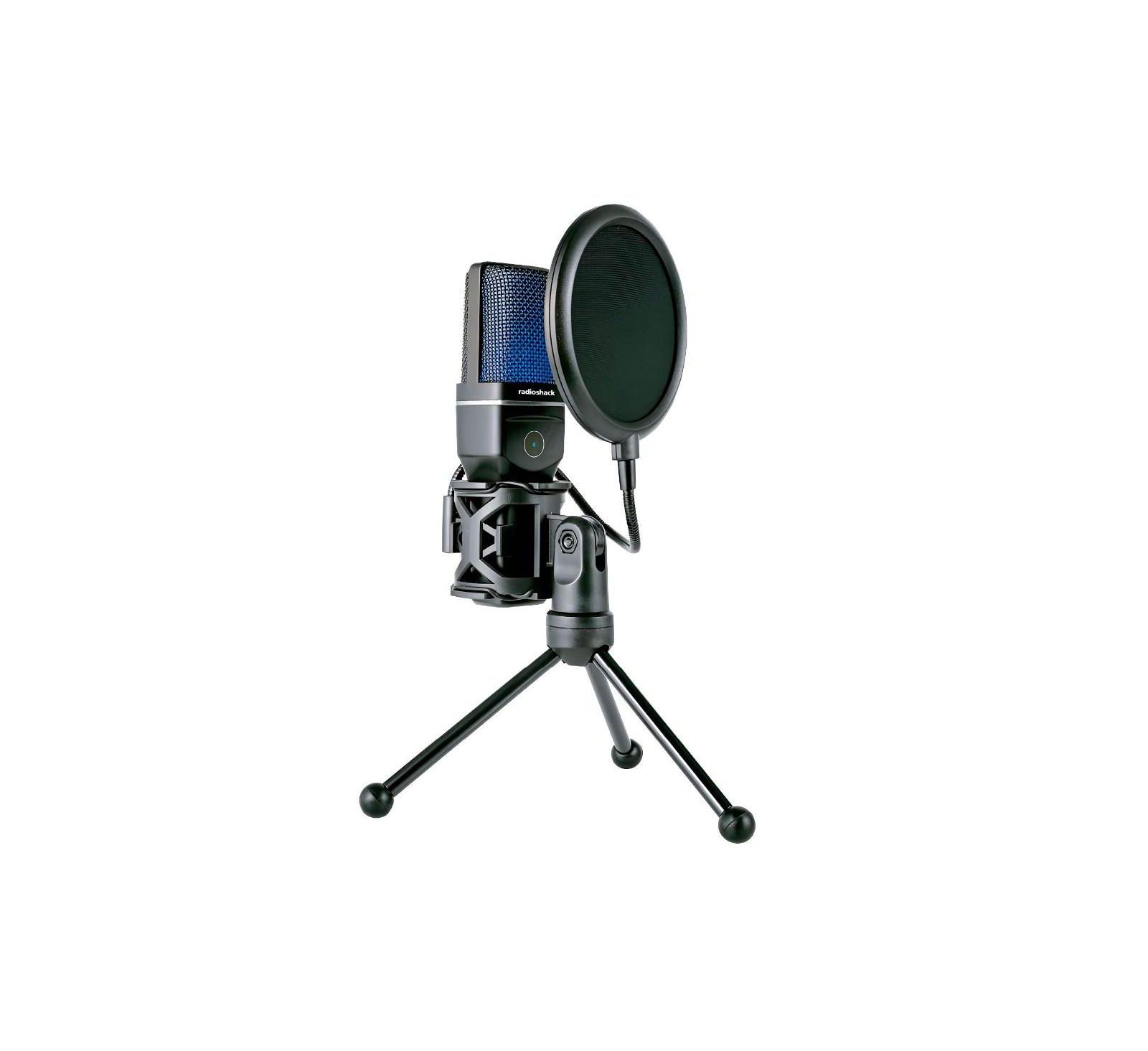 USB-микрофон RadioShack Studio Quality Streaming and Content Recording с фильтром