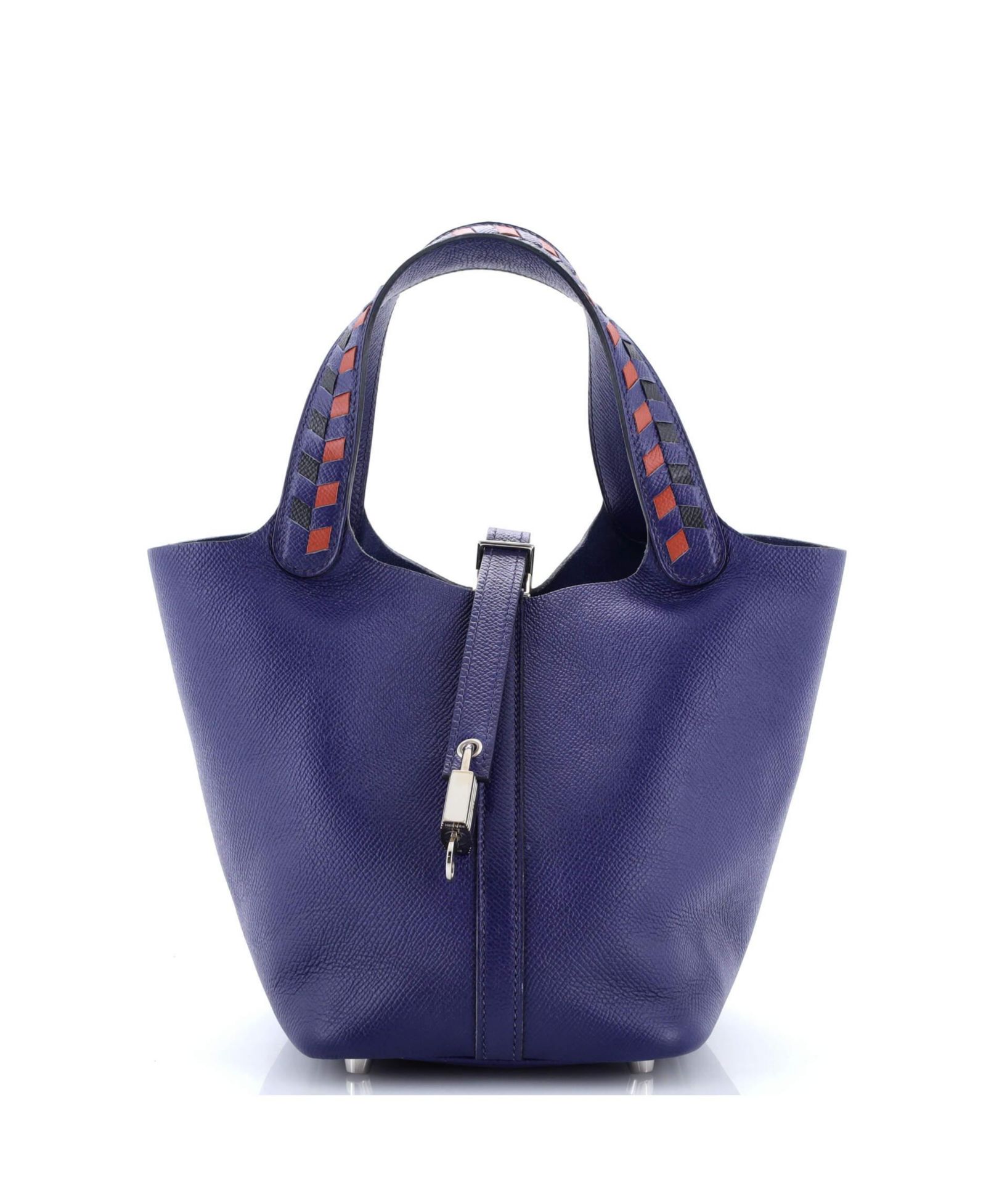 Сумка HERMES PM Picotin Lock Tressage Epsom, б/у