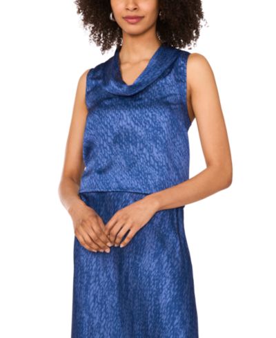 Женский топ Vince Camuto Sleeveless Cowl Neck