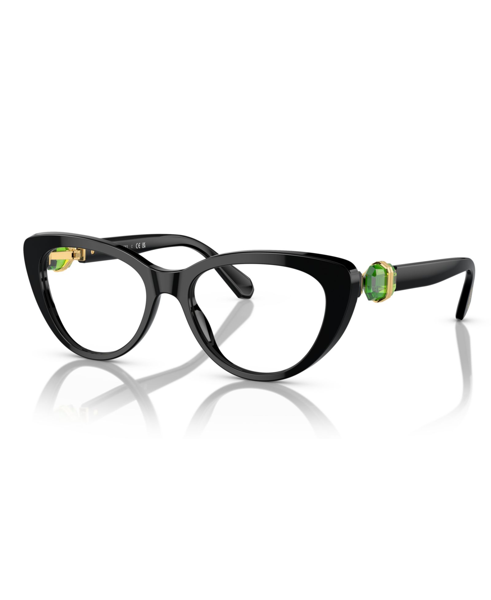 Swarovski Женские очки в пластиковой оправе Cat Eye SK2005