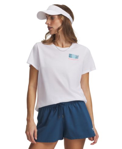 Женская футболка Under Armour Pickleball Crewneck Short-Sleeve