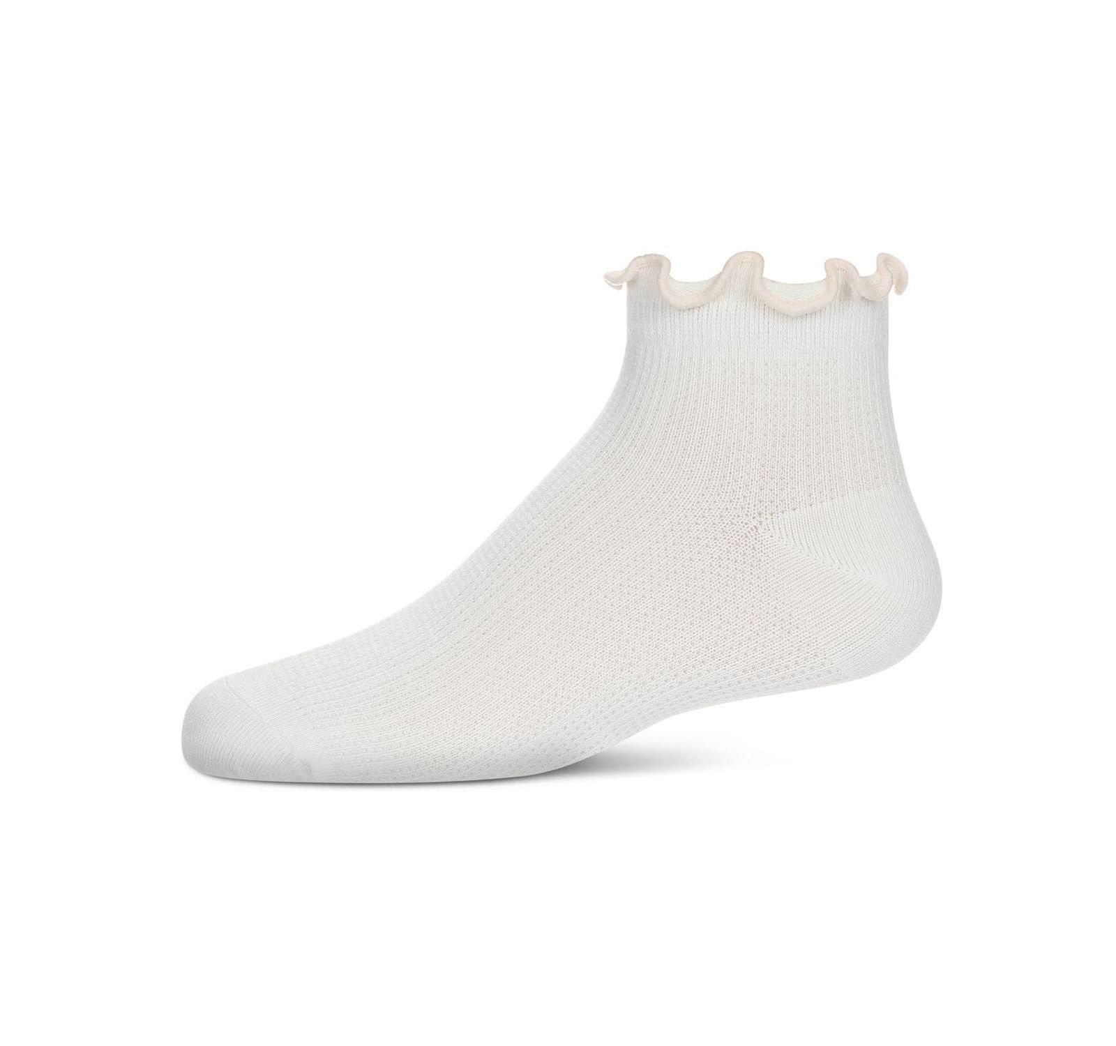 Детские носки MeMoi Girls' Colored Ruffle Anklet