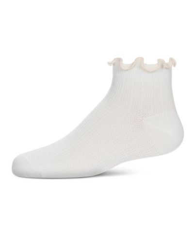 Детские носки MeMoi Girls' Colored Ruffle Anklet