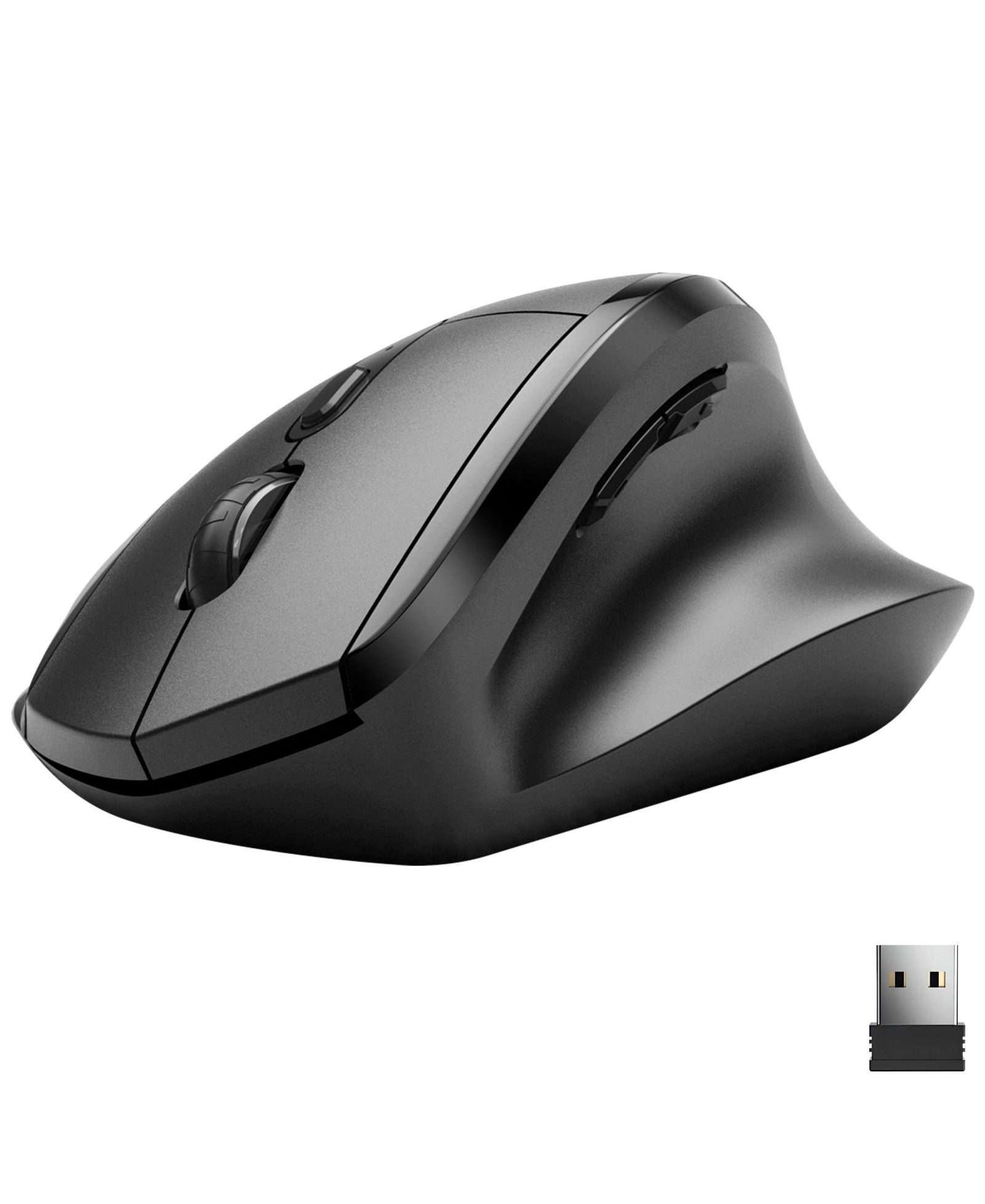 Delton S30 Ergonomic Wireless Optical Mouse for PC/Mac/Android