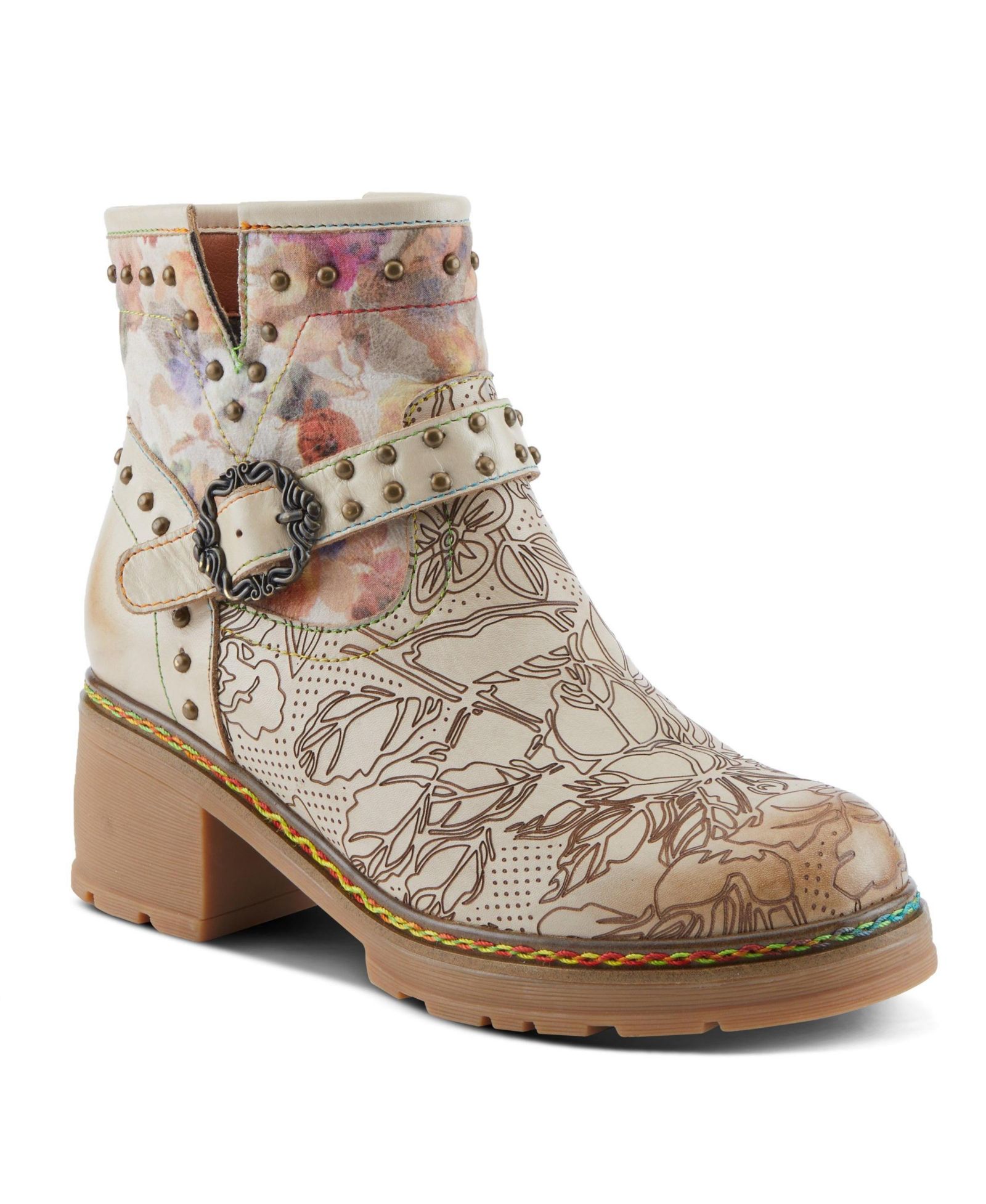 Spring Step L'Artiste Branchout Women's Bootie with Side Zipper