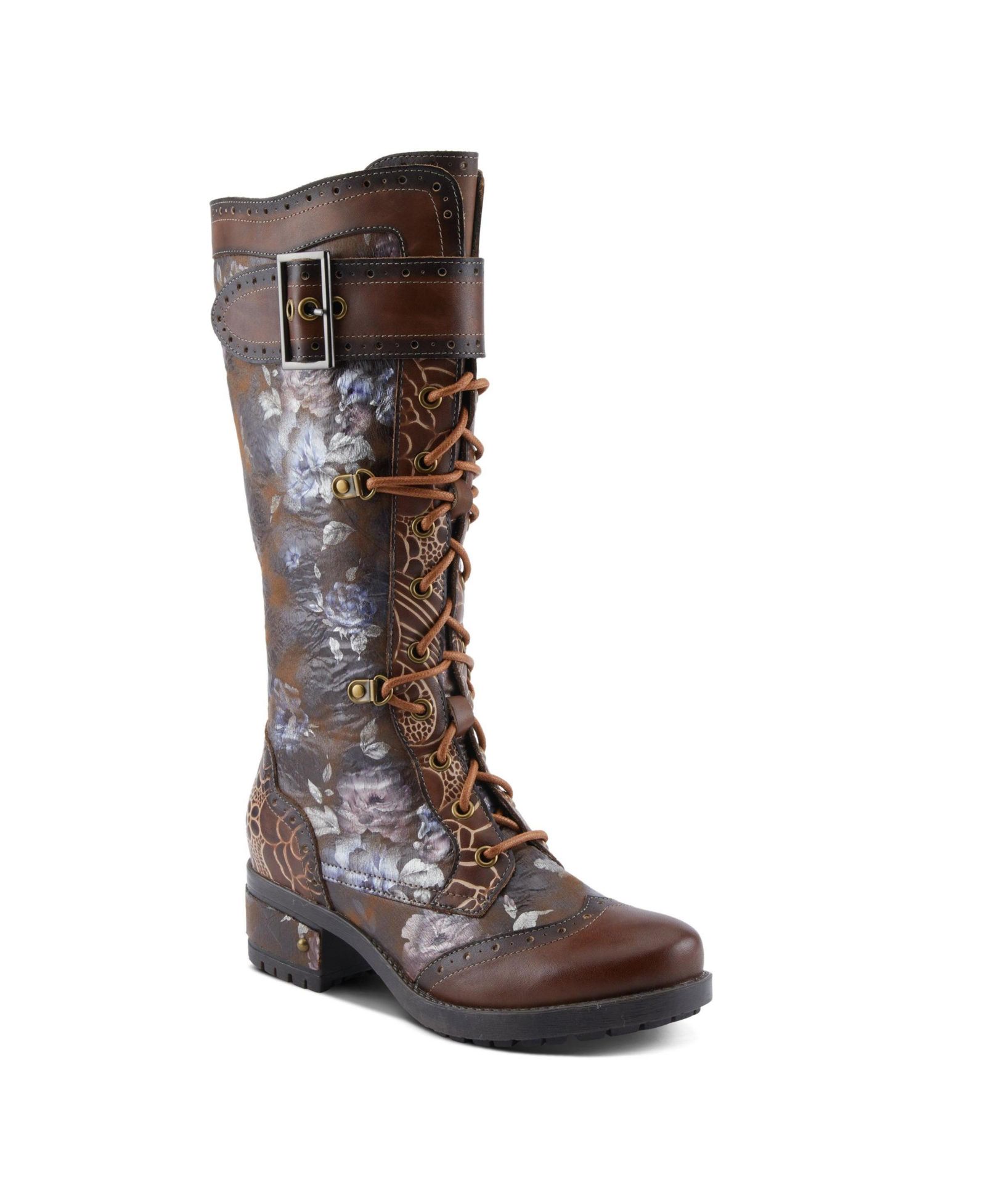 Spring Step L'Artiste Kisha-Boss Mid-Shaft Boot with Padded Leather