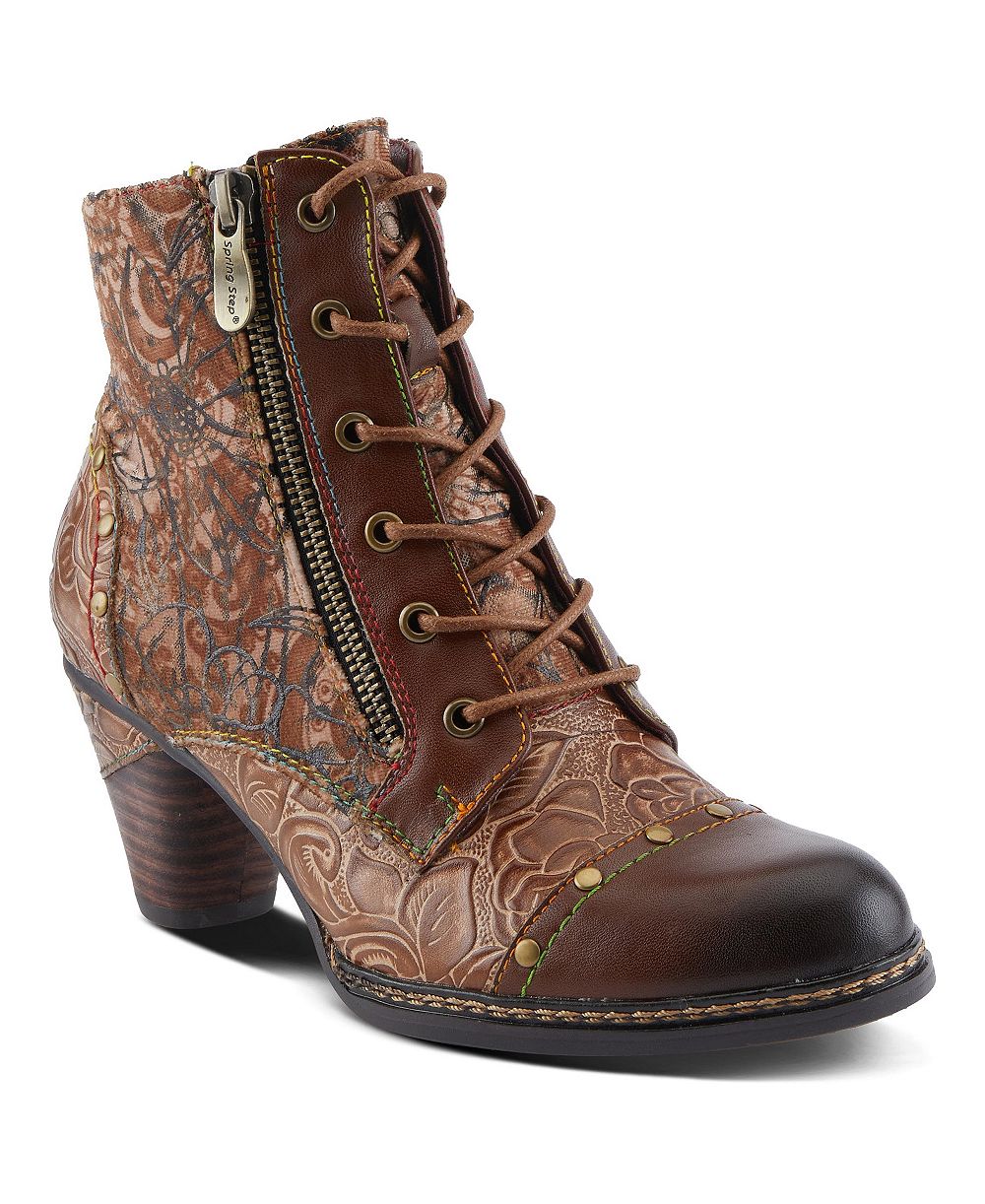 Spring Step L'Artiste Avyanna Bootie with Velvet Upper