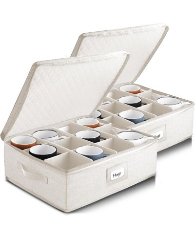 Storagebud Coffee Mug Storage Organizer (2-Pack)