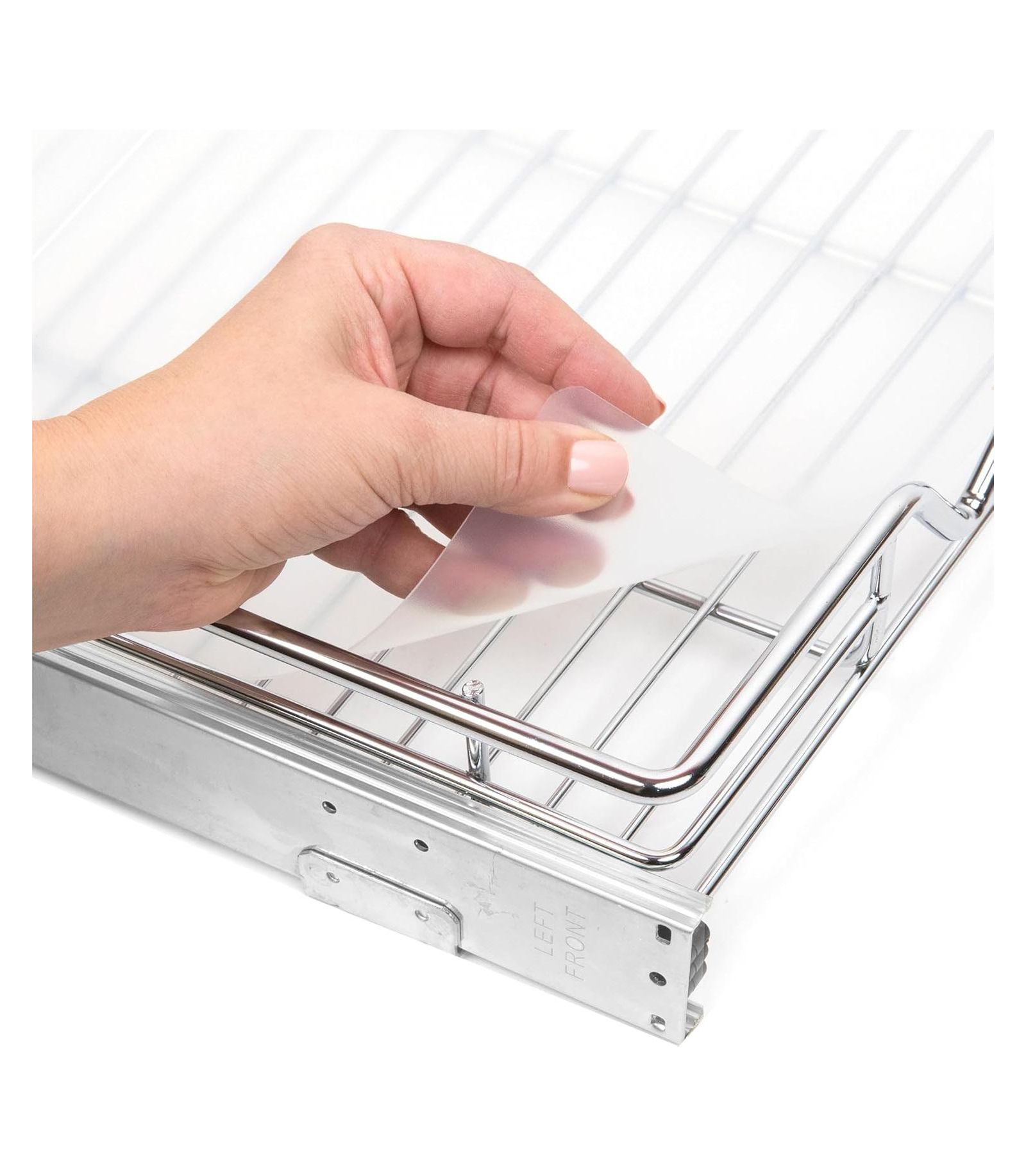 Florida Brands Hard Plastic Liner for Pull Out Shelf, Fits Pull Out Cabinet Organizer