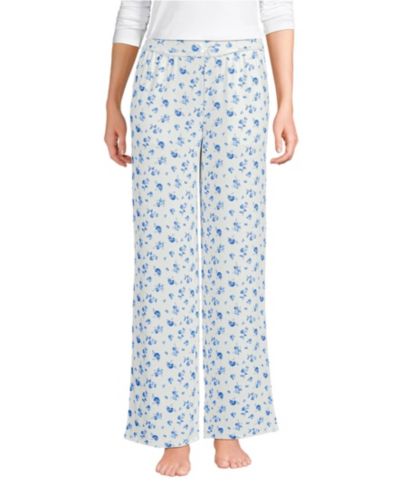 Lands' End Женские брюки для сна Pointelle