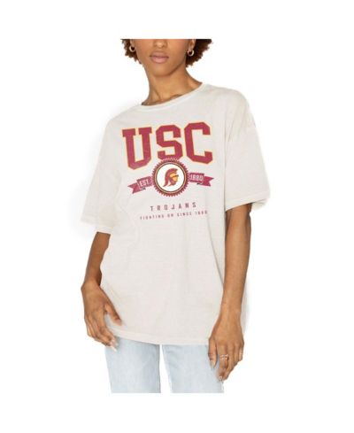 Женская безразмерная футболка Gameday Couture White USC Trojans Get Goin'