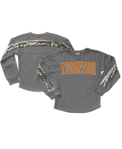 Детская футболка Gameday Couture Gray Tennessee Volunteers Guess Who's Back Long Sleeve T-Shirt