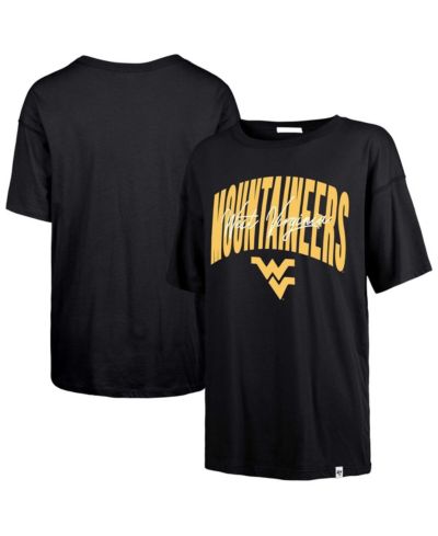 '47 Brand Women's Navy West Virginia Mountaineers Muse Sadie T-Shirt