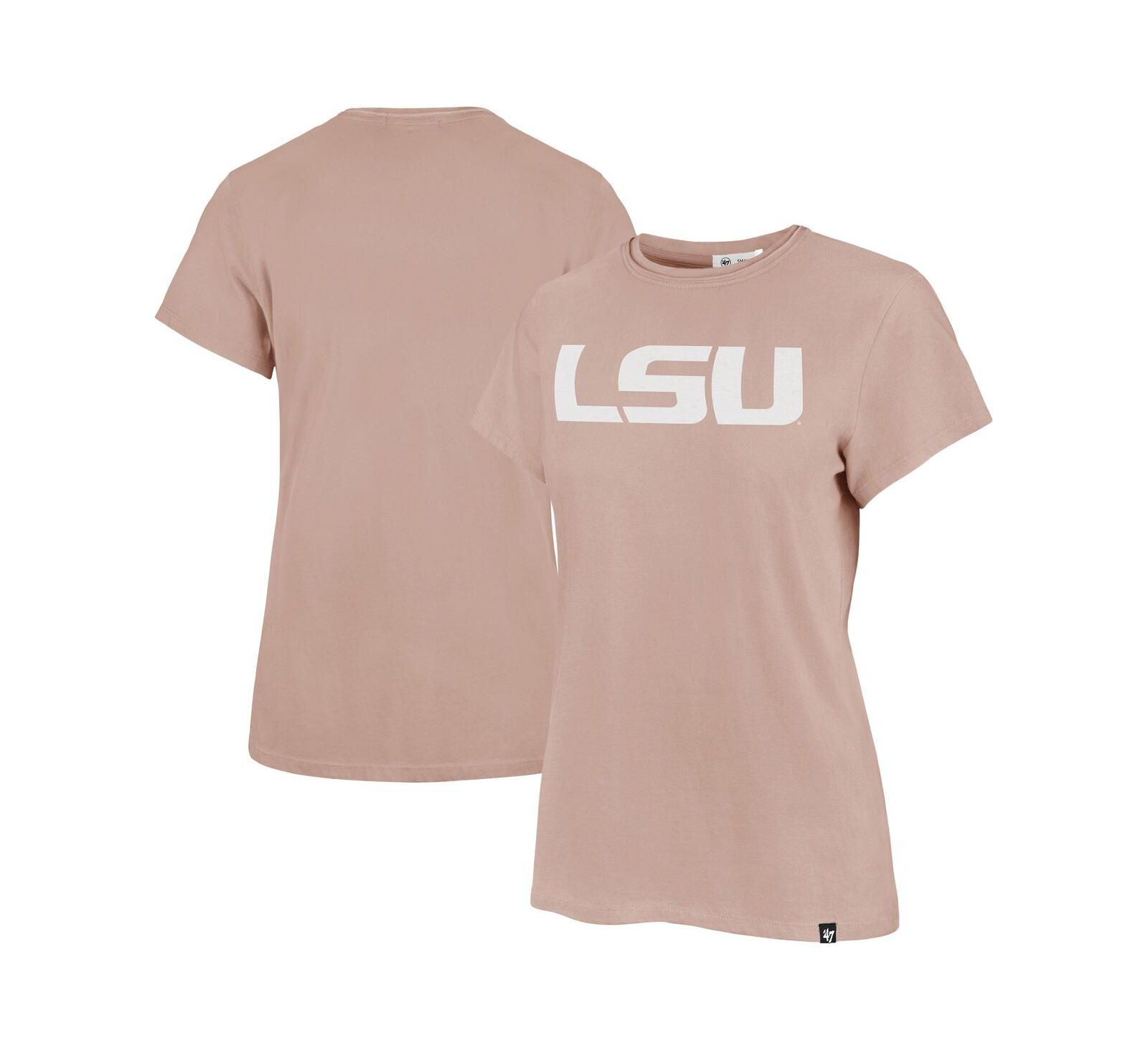 '47 Brand Women's Pink LSU Tigers Premier Frankie T-Shirt