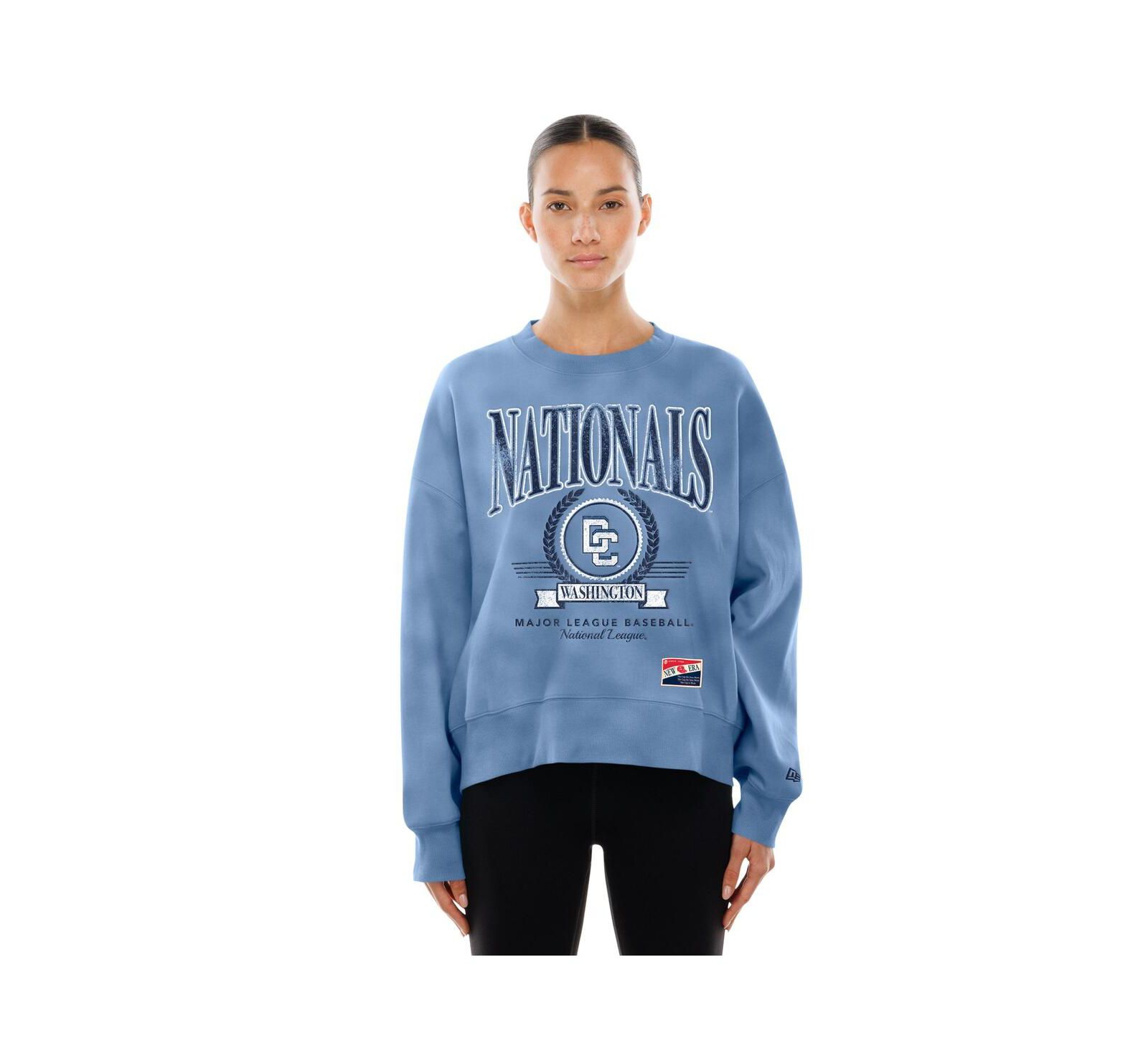 Мужская толстовка New Era Blue Washington Nationals 2025 City Connect