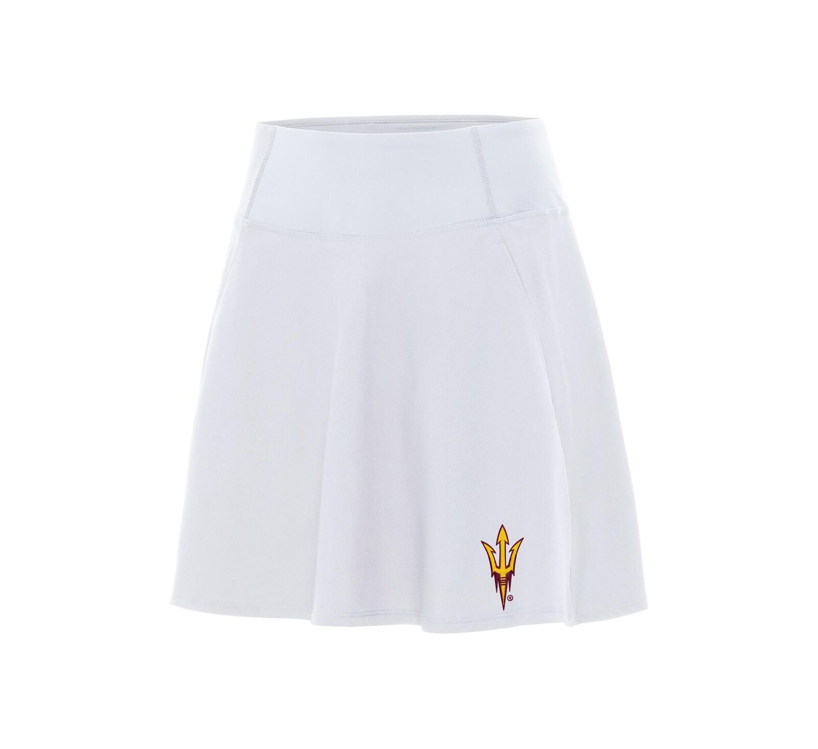 Antigua Women's White Arizona State Sun Devils Chip Skort