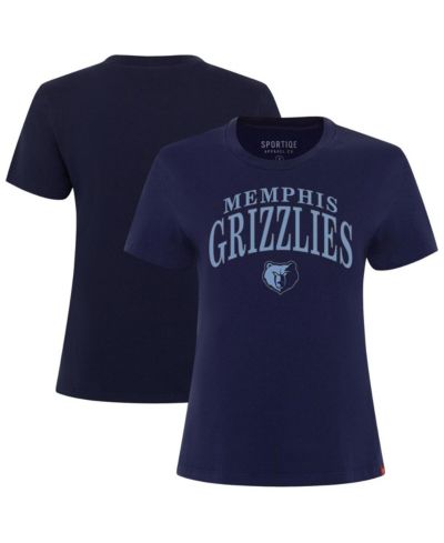 Женская футболка Sportiqe Navy Memphis Grizzlies Arcadia Boxy