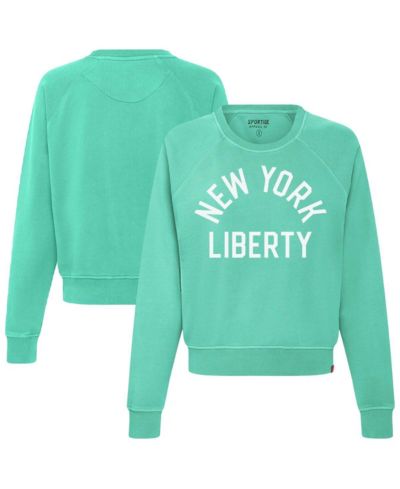 Женское худи Sportiqe New York Liberty Ashlyn Raglan, мятное