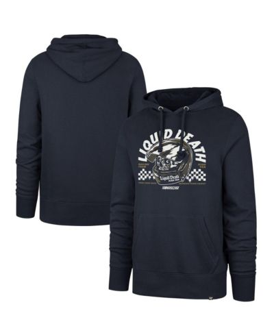 Мужская толстовка '47 Brand NASCAR Liquid Death Imprint Headline Pullover Hoodie, темно-синяя