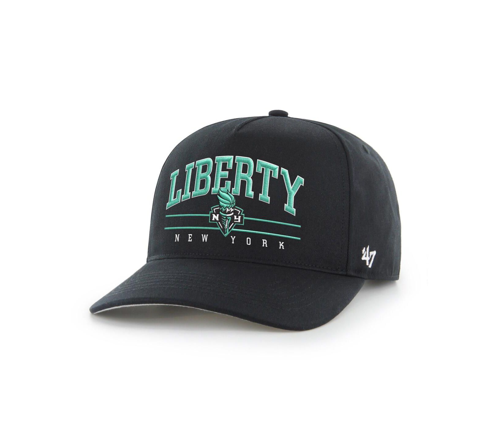 '47 Brand Men's Black New York Liberty Roscoe Hitch Adjustable Hat