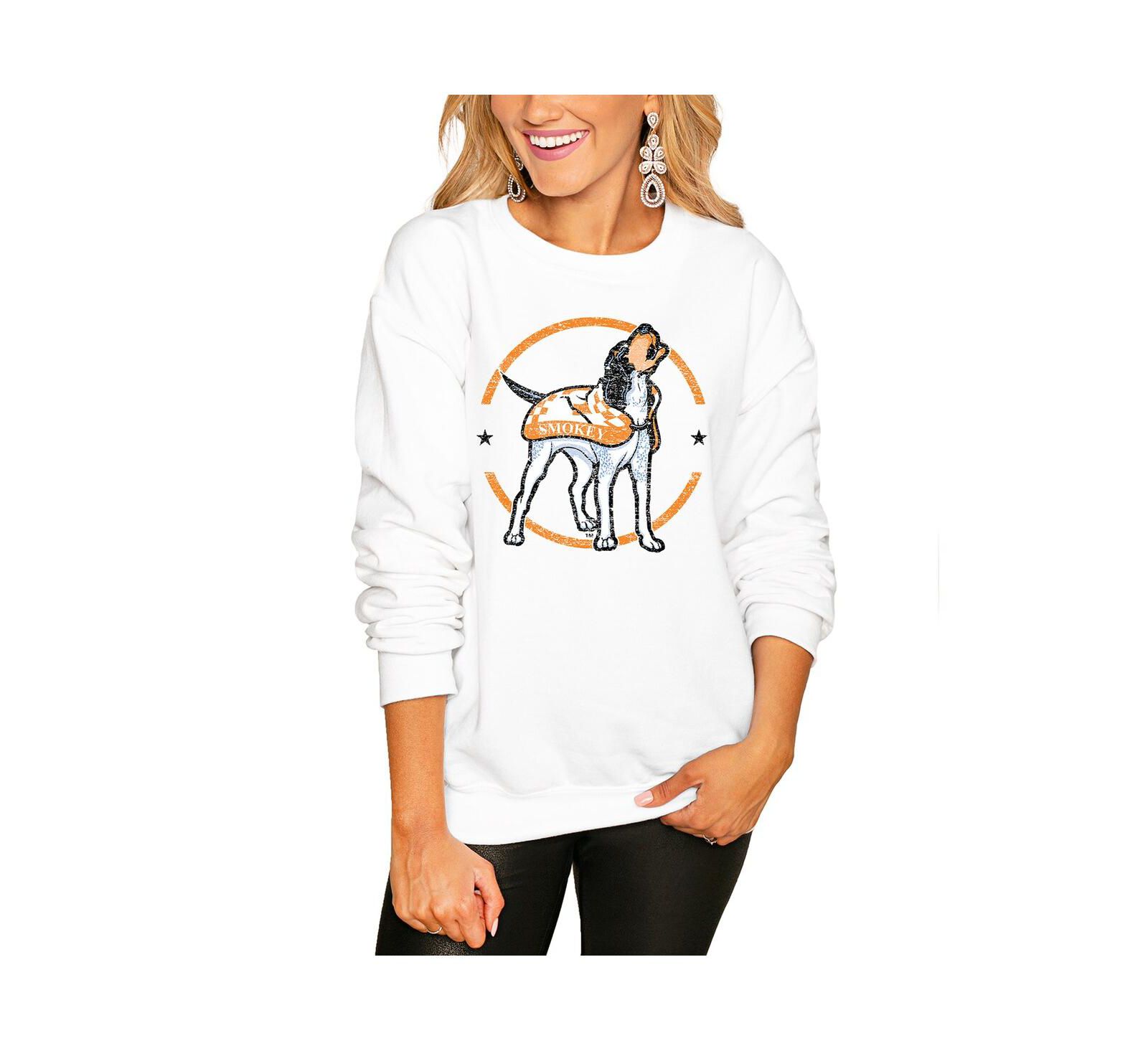 Женская толстовка Gameday Couture Tennessee Volunteers End Zone, белая