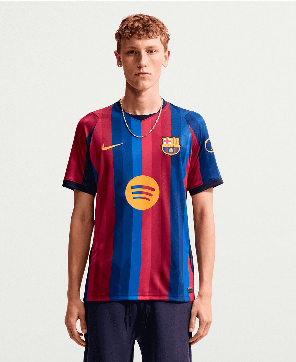 Мужская джерси Nike Red Barcelona 2026/27 Home Stadium Replica