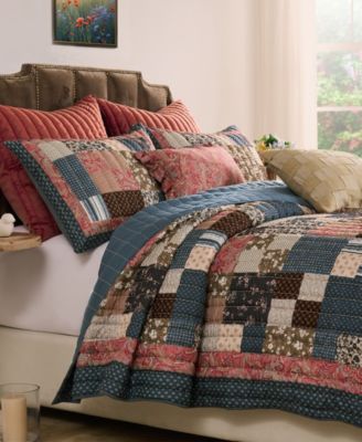 Greenland Home Fashions Shiloh Patchwork 2-Pc. Quilt Set, Twin/Twin XL