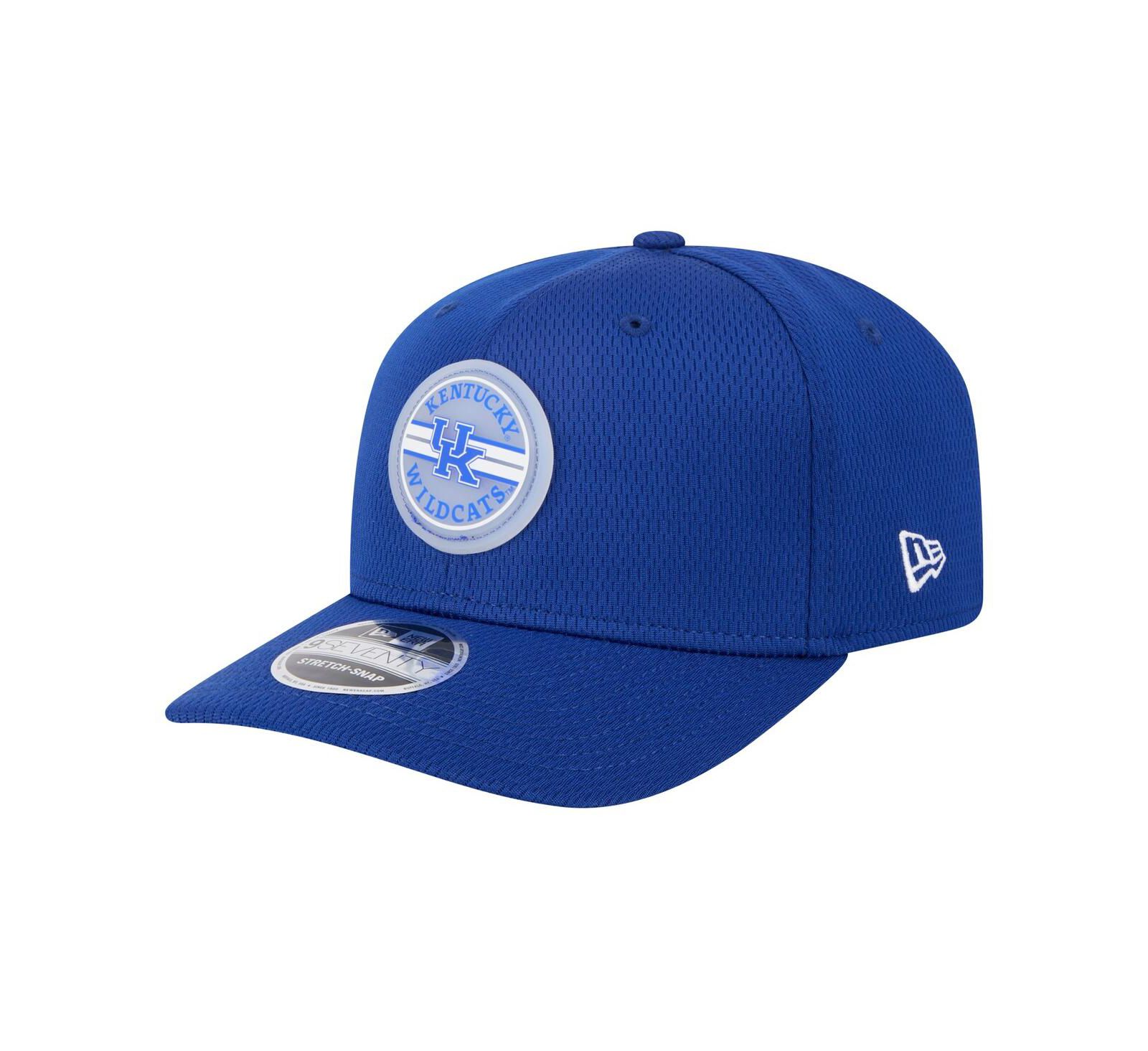 New Era Men's Royal Kentucky Wildcats Patched 9SEVENTY Stretch-Snap Adjustable Hat