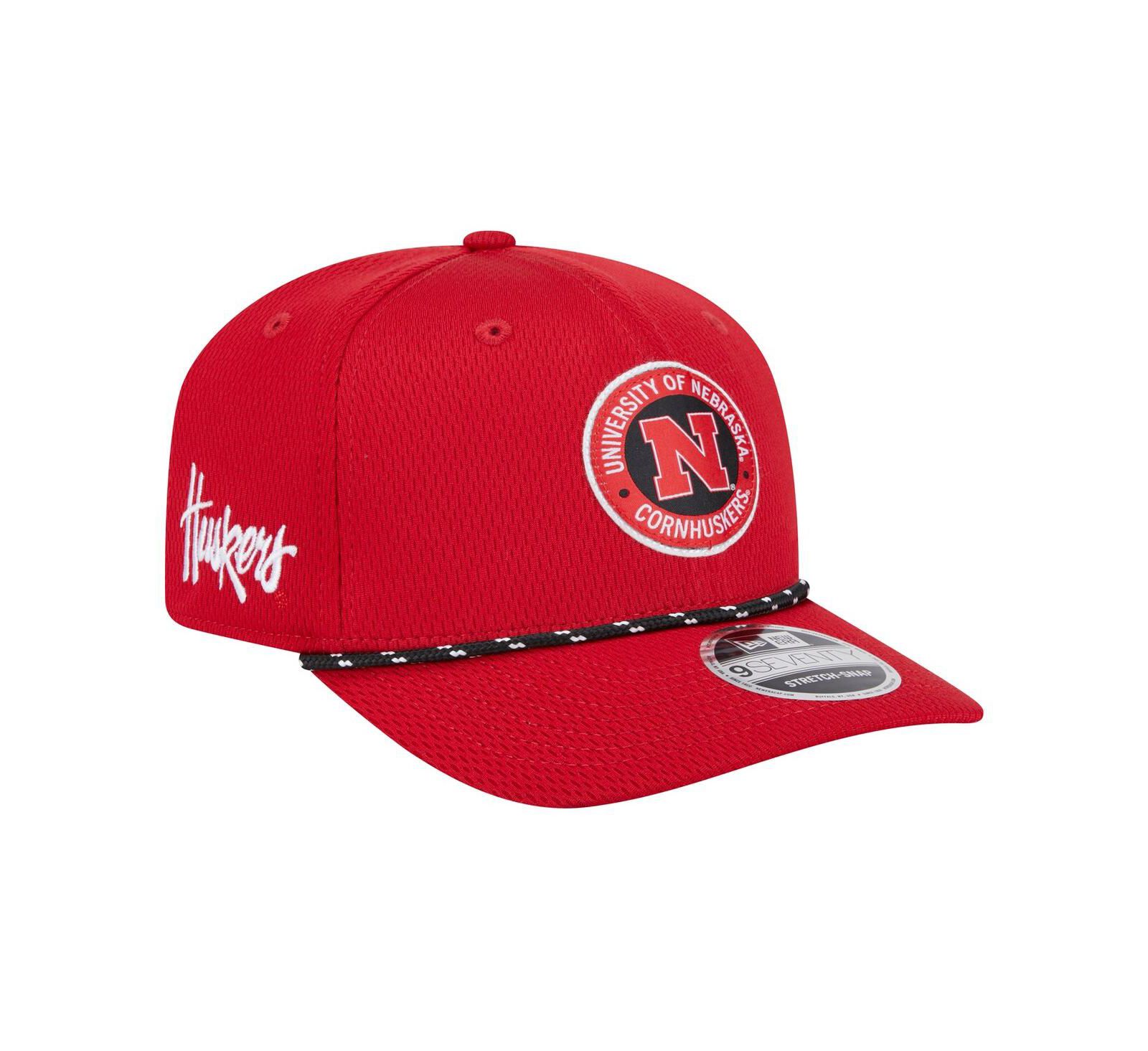 Кепка New Era Men's Scarlet Nebraska Huskers COOLERA 9SEVENTY