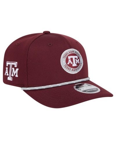 New Era Men's Maroon Texas A&M Aggies COOLERA 9SEVENTY Rope Stretch-Snap Hat