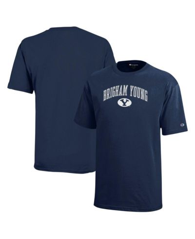 Детская футболка Champion Navy BYU Cougars Arch Over Logo