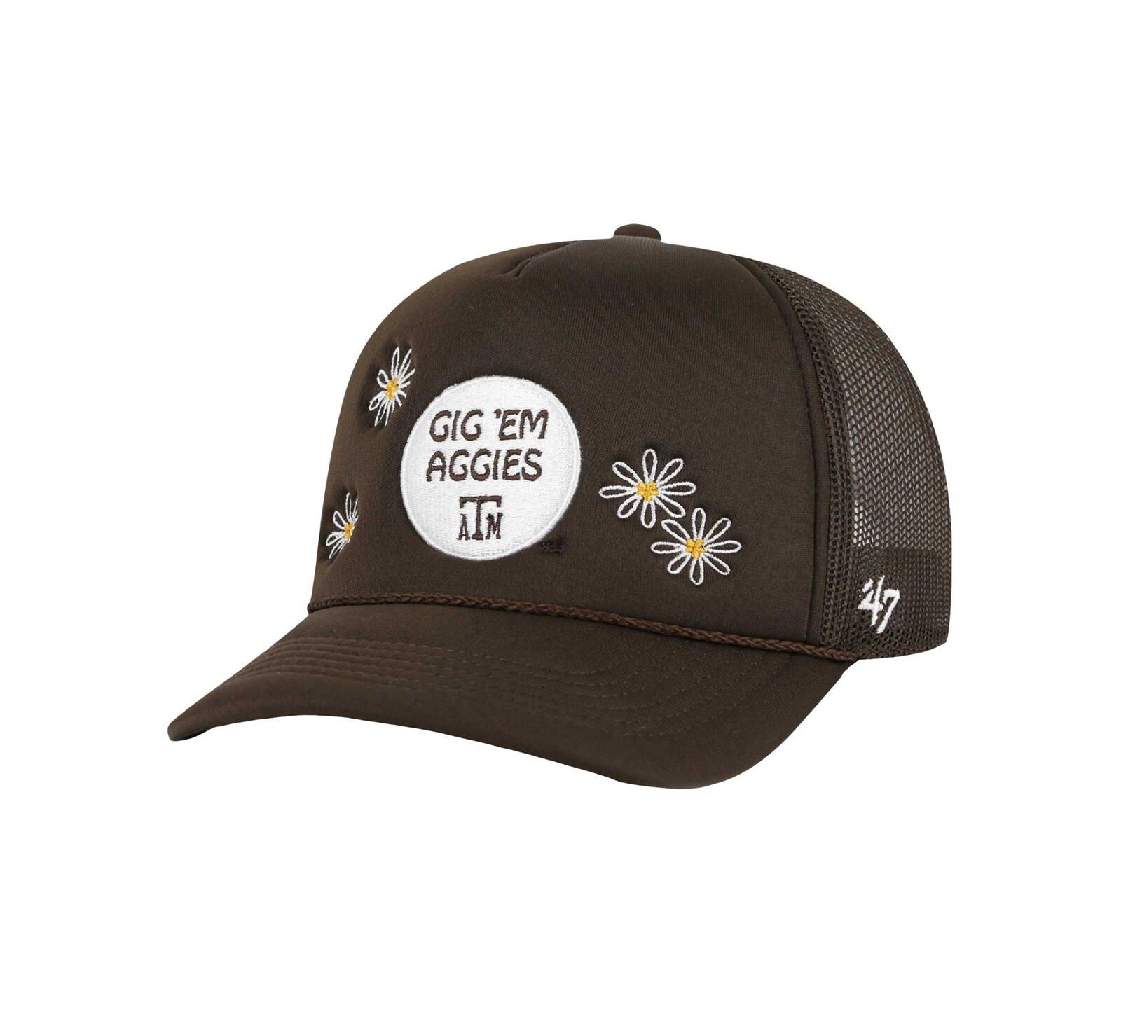 '47 Brand Women's Brown Texas A&M Aggies Tamu Radical Hitch Trucker Adjustable Hat