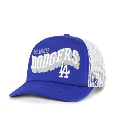 Мужская кепка '47 Brand Royal Los Angeles Dodgers Meander Foam Trucker Snapback