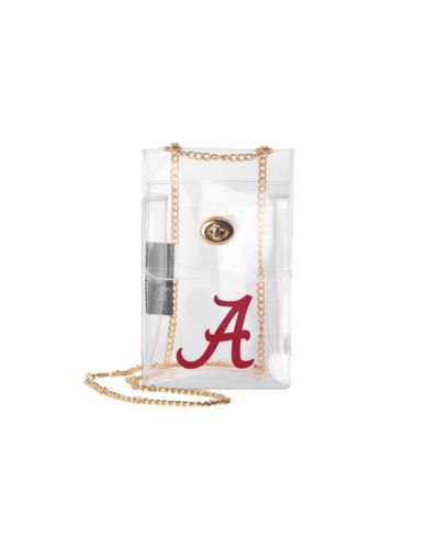 Прозрачная сумка через плечо Logo Brands Alabama Crimson Tide Essential