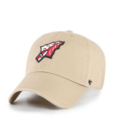 Детская кепка '47 Brand Khaki Florida State Seminoles Clean Up Adjustable