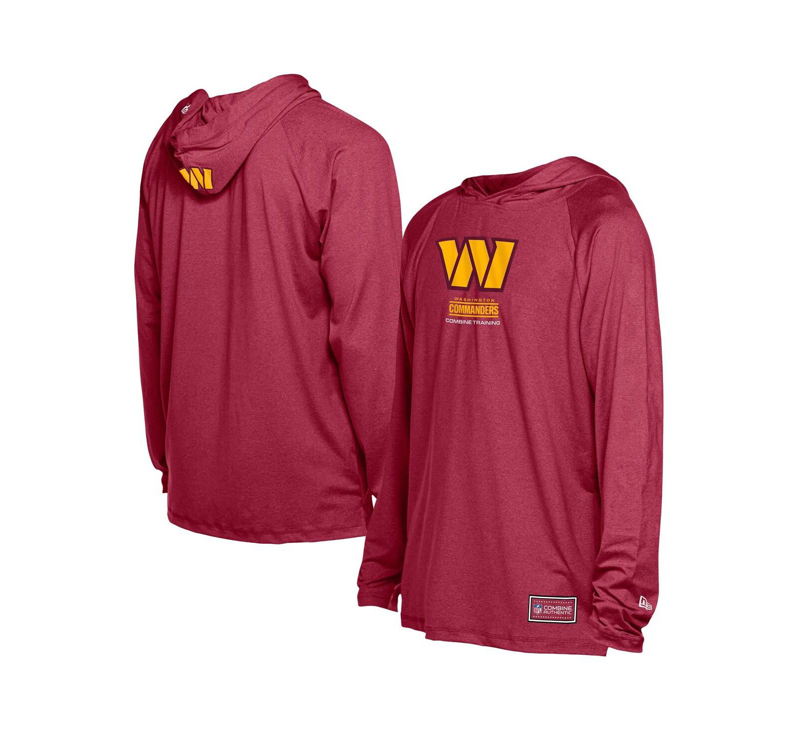 Мужское худи New Era Washington Commanders Functional Fandom Burgundy