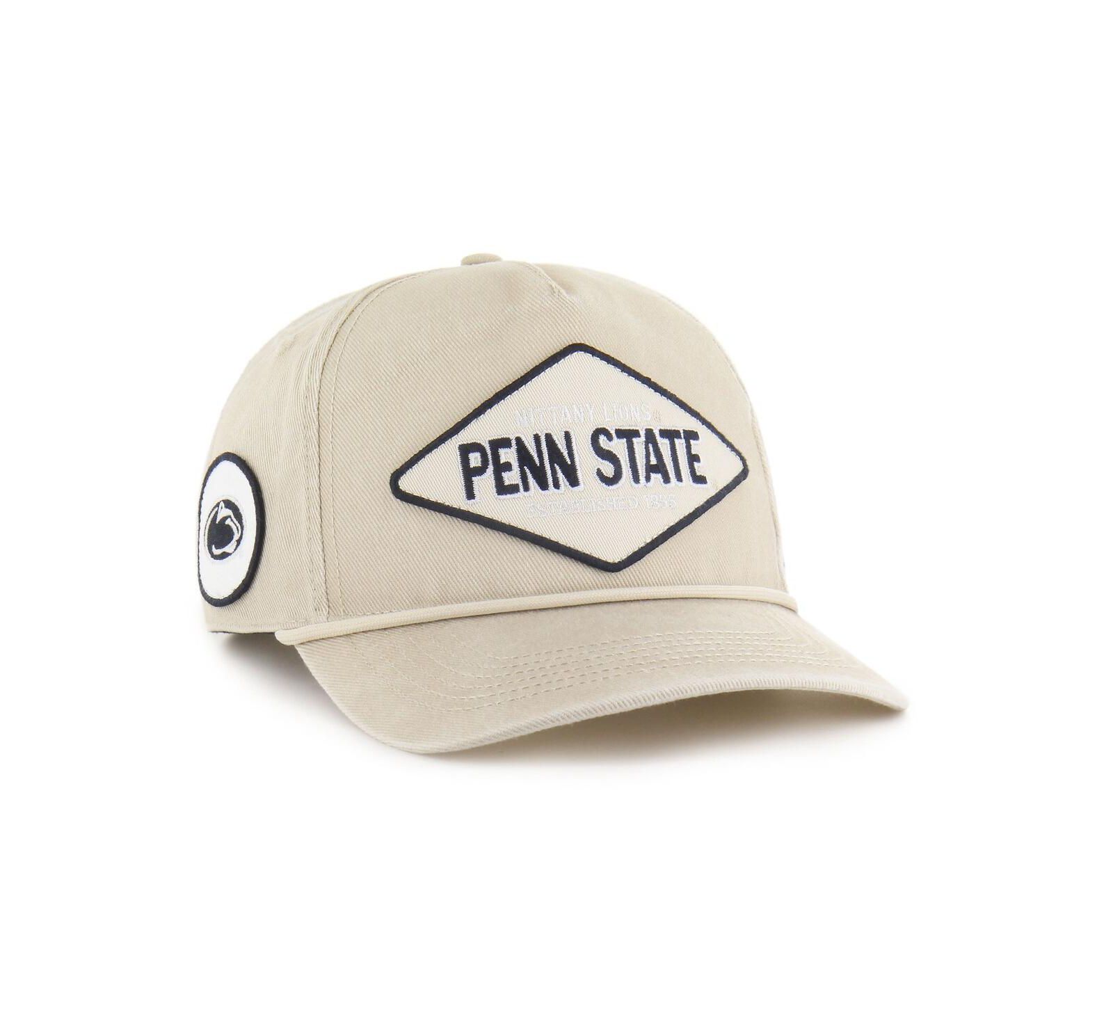 '47 Brand Men's and Women's Cream Penn State Nittany Lions Outdoorsmen Cairn Hitch Adjustable Hat