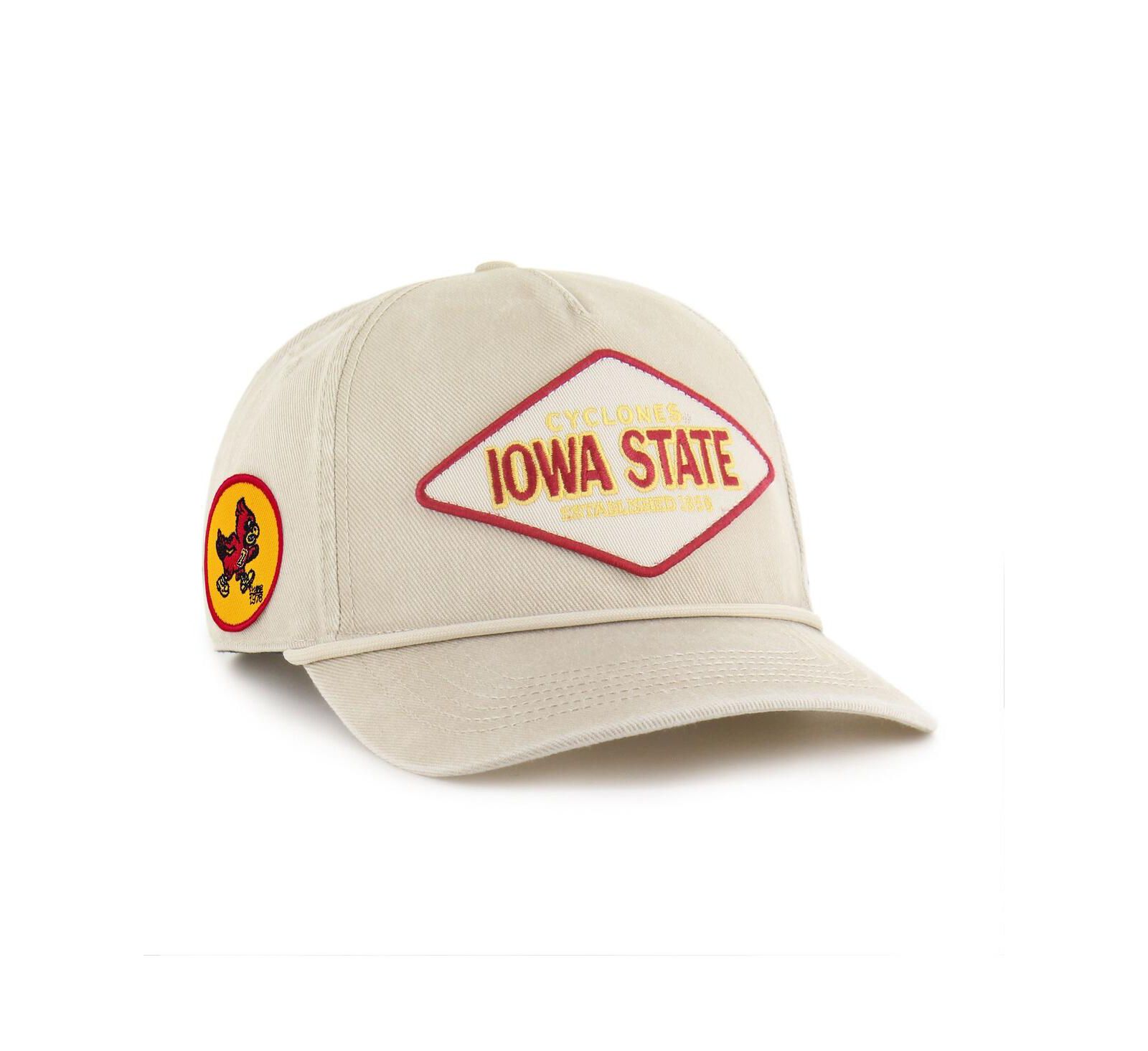 Регулируемая кепка '47 Brand Men's and Women's Cream Iowa State Cyclones Outdoorsmen Cairn Hitch